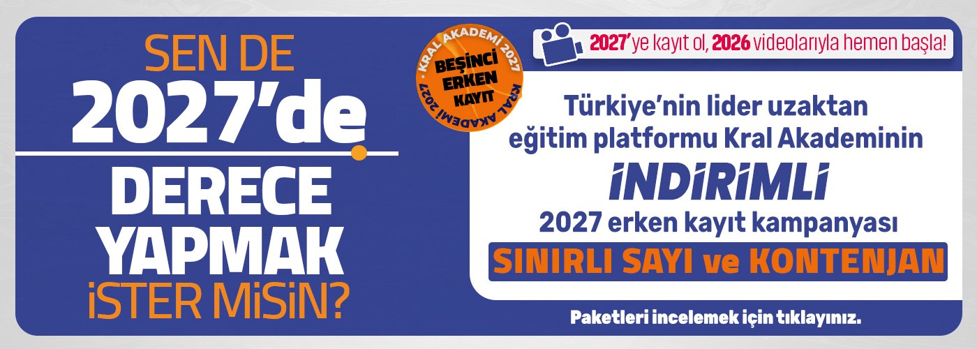 Sen de 2027'de Derece Yapmak İster misin? Efsane 2027 Paketlerimiz Sizlerle!