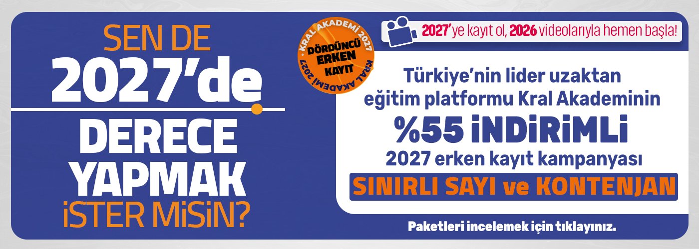 Sen de 2027'de Derece Yapmak İster misin? Efsane 2027 Paketlerimiz Sizlerle!