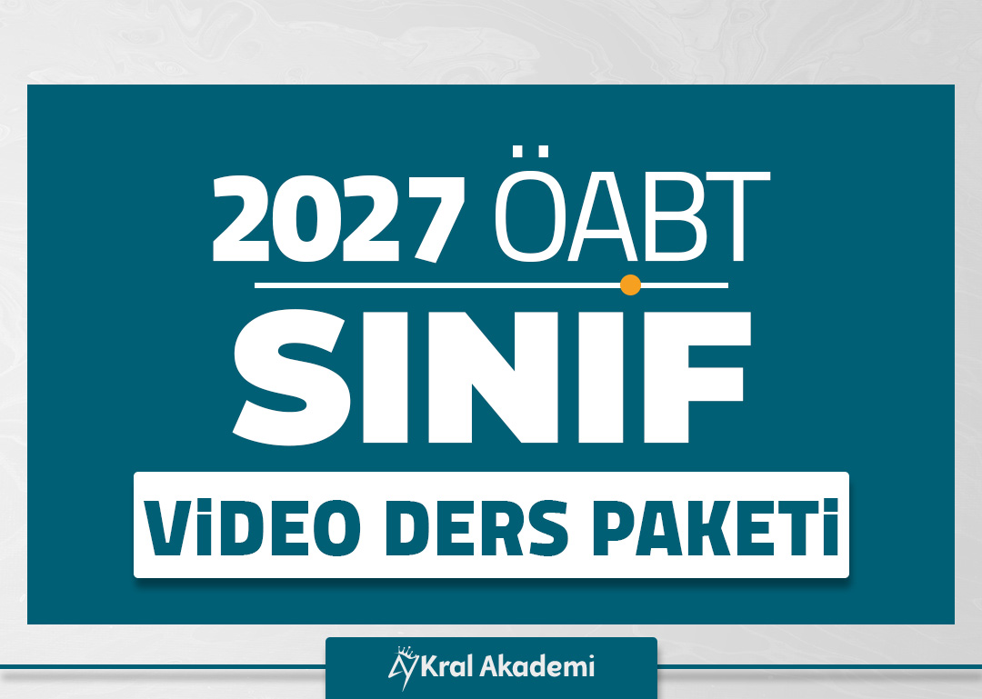 2027 SINIF ÖABT Video Ders Paketi